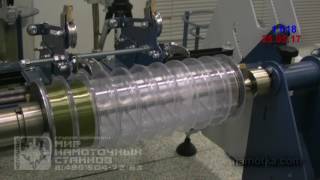 Намотка катушек леской диаметром 0.22 мм на станке СНС-2.0-300 «КОМПОЗИТ»
