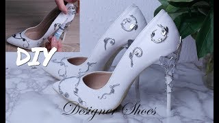 DIY DESIGNER SHOES / RALPH AND RUSSO EDEN PUMPS / POLYMER CLAY
