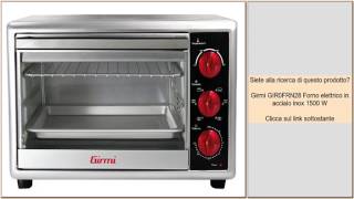 Girmi GIR0FRN28 Forno elettrico in acciaio inox 1500 W