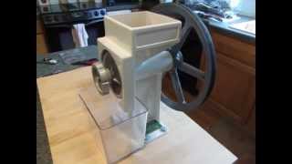 Poor-man's Grain Mill Motorization