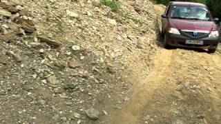 Dacia Logan driving