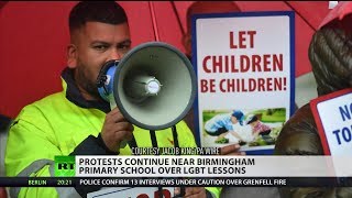 Protests continue near Birmingham primary school over LGBT lessons