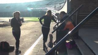 Marlou van Rhijn, babe op blades