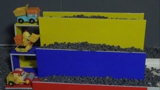 로보카폴리 중장비 컬러트랙 장난감 공사놀이 Robocar Poli Heavy Truck Color Track Toys Play