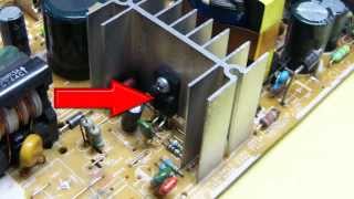 Cómo reparé la fuente de un Tv Samsung. Método
