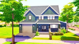 5 BEDROOM FAMILY HOUSE // SIMS 4 SPEED BUILD