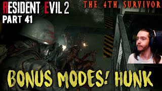 HUNK The 4th Survivor [#41] Resident Evil 2 Bonus Modes with Panda