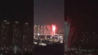 파주 운정 호수공원 불꽃축제