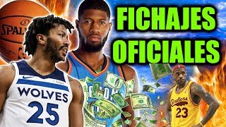 TODOS LOS FICHAJES DE LA NBA. Y LEBRON JAMES?