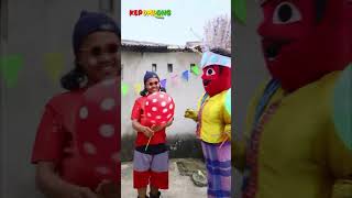 MERAHH! -KEPOMPONG BALON #shortsfeed #shortvideo #shortsvideo #shorts #short #fypシ #fyp #foryou