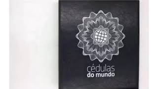 Fichario A4 colecoes de Cédulas e Cédulas do Mundo