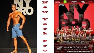 New York Pro. Posing of Denis Gusev.