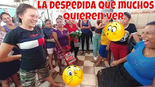 Las Pirañas se despiden de tía Lidia? El Pollo es el más alegre que se va tía Lidia? Parte 5