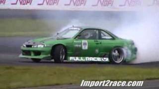 Drifting Nissan S14, S15 & Mazda Miata