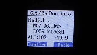 TYT MD-380G работа GPS // TYT MD-380G GPS work