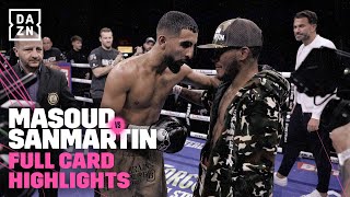 Full Card Highlights | Shabaz Masoud vs. Jose Sanmartin