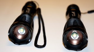 РЕАЛЬНО МОЩНЫЕ ФОНАРИКИ НА ДИОДАХ XML-T6 ИЗ КИТАЯ. АЛИЭКСПРЕСС