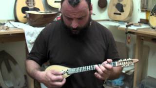 baglamas made by D.Rapakousios played by Mitsaras,ATSIGANA