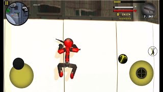 ► Stickman Rope Hero By Naxeex LLC #7 | mission helicopter crime simulator - Android Gameplay