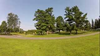Flying my T-REX 450 Pro 3gx V2, Cologne, Minnesota, USA - August 3rd, 2012