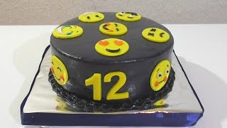 Торт из Смайликами Эмоджи Торты для детей Cake Emoji