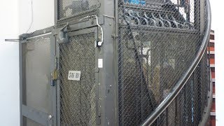 Let's ride an epic antique birdcage elevator in Denmark!