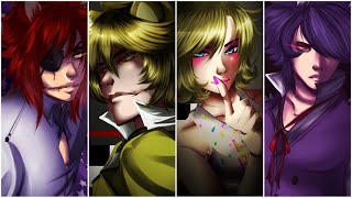 []FNAF[] Sexy Animatronics/Humans - Tribute