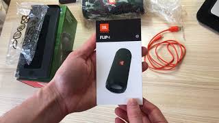 ОНЛАЙН ТРЕЙД.РУ. Обзор беспроводной колонки "JBL FLIP 4" squad и испытание в воде. Артикул: 887808