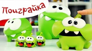 ?Ам Ням Большой сборник и ?Мистер Зубастик - Om Nom из игры Cut the Rope - Поиграйка