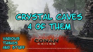Conan Exiles Here are 4 Crystal Caves Locations