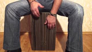 cajon/кахон/перкуссия.Gari Bej демостр.живого звука.