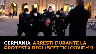 #Germania: arresti durante la protesta degli scettici Covid-19 nonostante il divieto