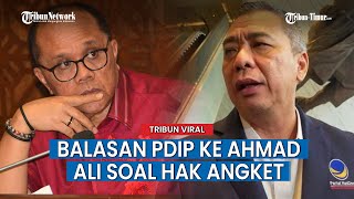 PDIP Sebut Hak Angket Bukan untuk Menaikkan Daya Tawar Gabung ke Prabowo Gibran