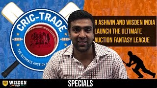 Wisden India and R Ashwin launch Cric-Trade | Auction Fantasy League |