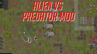 ? GET TO THE CHOPPER - Aliens vs predator mod Rimworld mod