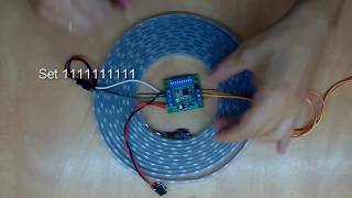 miniDMX V3.1 DMX 512 to RGB/RGBW spi chip (WS2812,WS2813...) setup