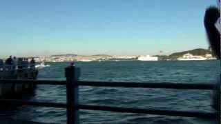 Стамбул - 2012 Обед в ресторане под Мостом ПОРТ