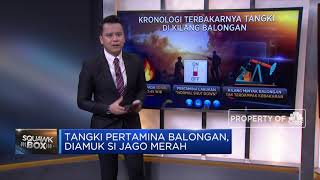 Kilang Pertamina Balongan Diamuk Si Jago Merah