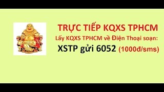 Trực tiếp kết quả xổ số TPHCM 01 05 2017