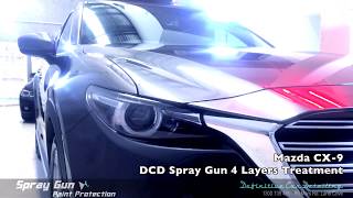 Mazda CX 9 Machine Grey Definitive Sydney Spray Gun 4 Layers Paint Enhancement Protection Treatment