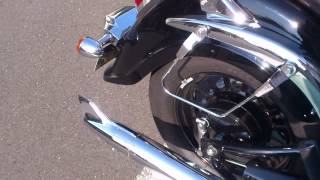 イントルーダークラシック400 KENTEC 2in1 フィッシュテールマフラー