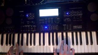 букет из белых роз музыка Виктора Каралёва на синтезаторе Casio CTK-7200