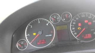 Холодный запуск -23 градуса AUDI A6 C5 Allroad 2,5 TDi