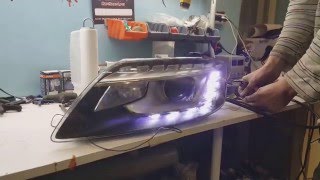 Q7 Бегущий поворотник