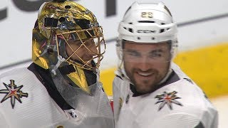 Flower shuts out Kings for Golden Knights sweep
