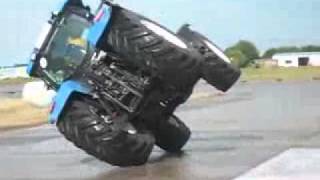 Traktorius ir aukštasis pilotažas | Tractor Tricks