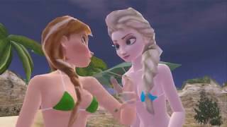#5 Frozen Elsa Kissed Anna Frozen Anna Slapped Elsa Epic Slap Epic Sister Kiss CheekSpear Animations