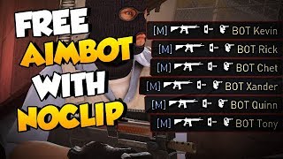CS:GO - FREE AIMBOT using Noclip with this INSANE BUG?!