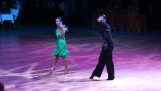 Андрей Зайцев - Анна Кузьминская. Ча-ча-ча. Сибирский марафон 2016.