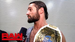 Seth Rollins wants to face AJ Styles: Raw Exclusive, April 9, 2018